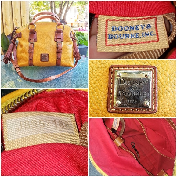 Dooney & Bourke Pebble Leather Satchel - Picture 2 of 9